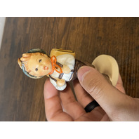 VTG Hummel SCHOOL BOY Porcelain Figurine #822/0 4.5"H W.GERMANY TMK6