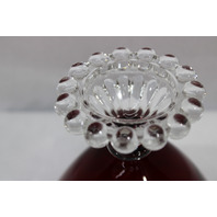 Lot of 2 - Anchor Hocking Berwick-Boopie Ruby Champagne/Tall Sherbert Glass