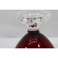 Lot of 2 - Anchor Hocking Berwick-Boopie Ruby Champagne/Tall Sherbert Glass