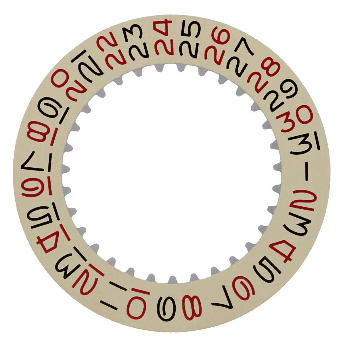 DATE DISC ROULETTE FOR ROLEX DATE MOVEMENT 1535 1560 1565 1575 ...