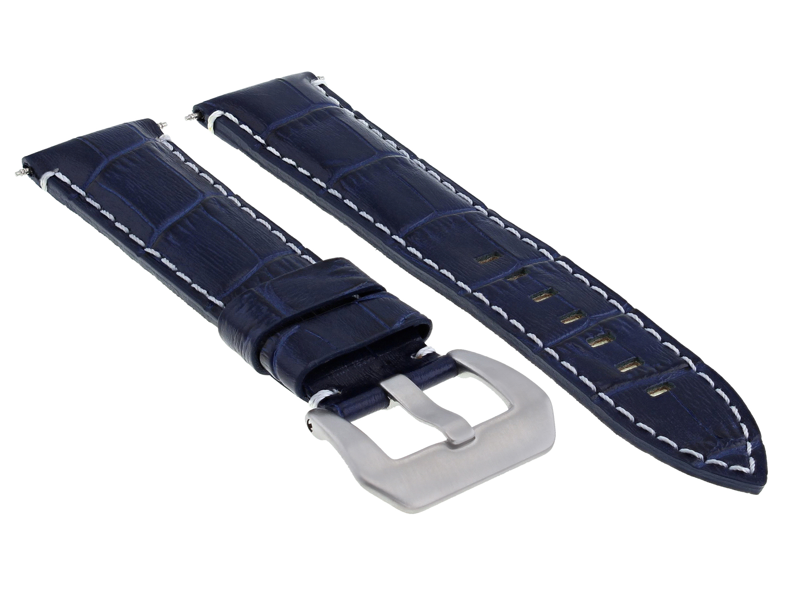 22MM GENUINE LEATHER WATCH BAND STRAP FOR BREITLING NAVITIMER, PILOT