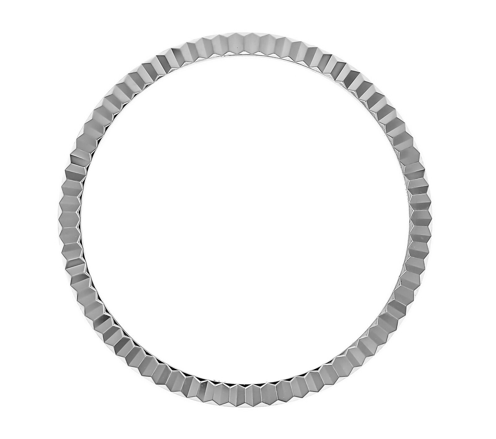 STAINLESS STEEL FLUTED BEZEL FOR ROLEX 16000, 16014, 16030, 16200