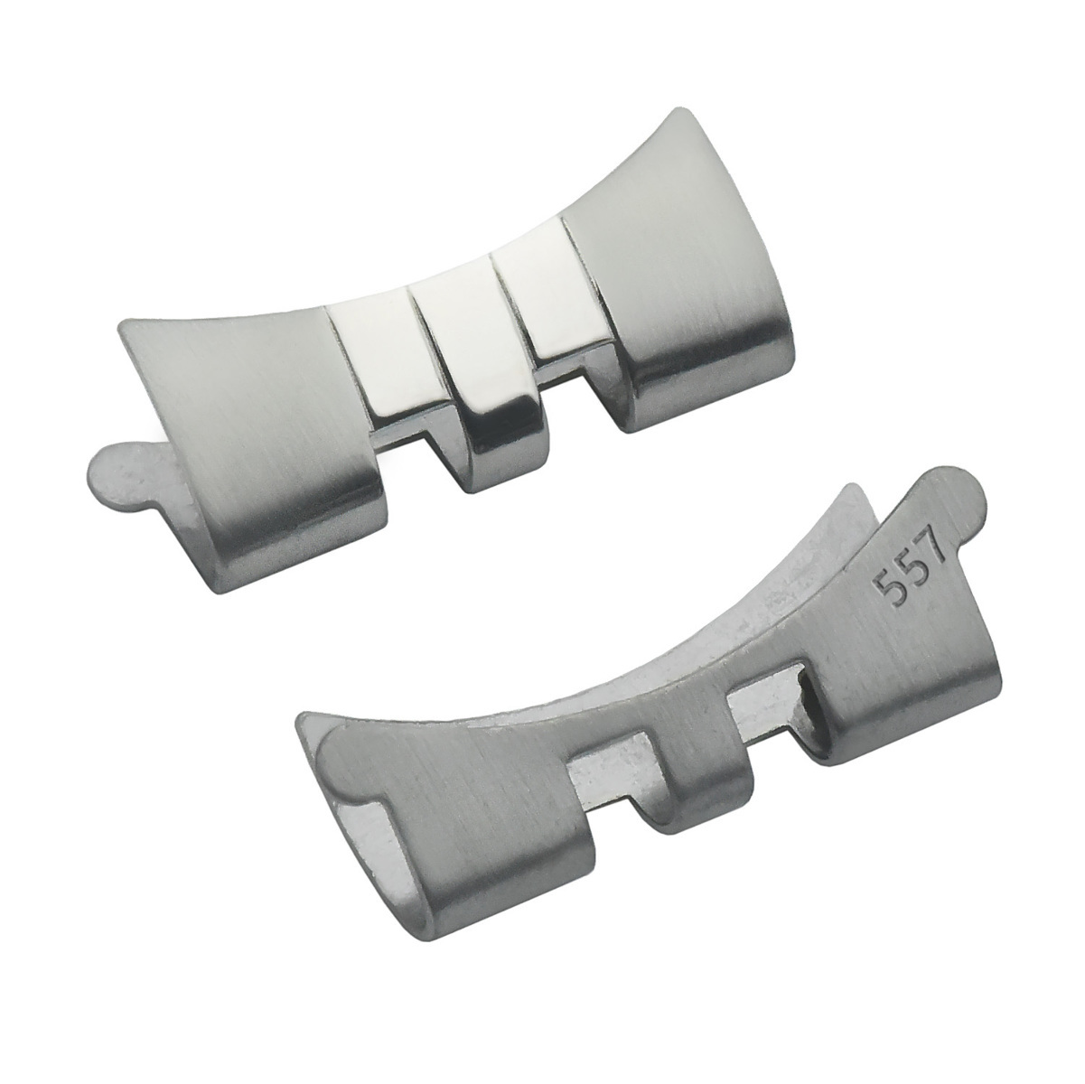 2 557 END LINK PIECE FOR JUBILEE VINTAGE WATCH BAND ROLEX DATE 19MM