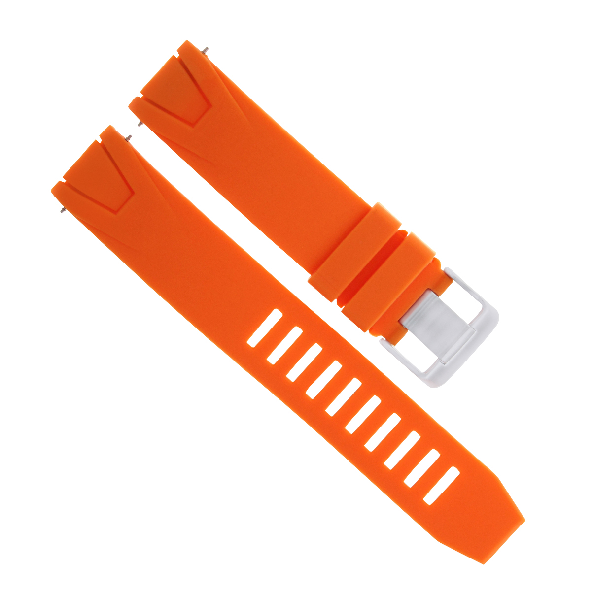 ORANGE RUBBER BAND STRAP BRACELET FOR 