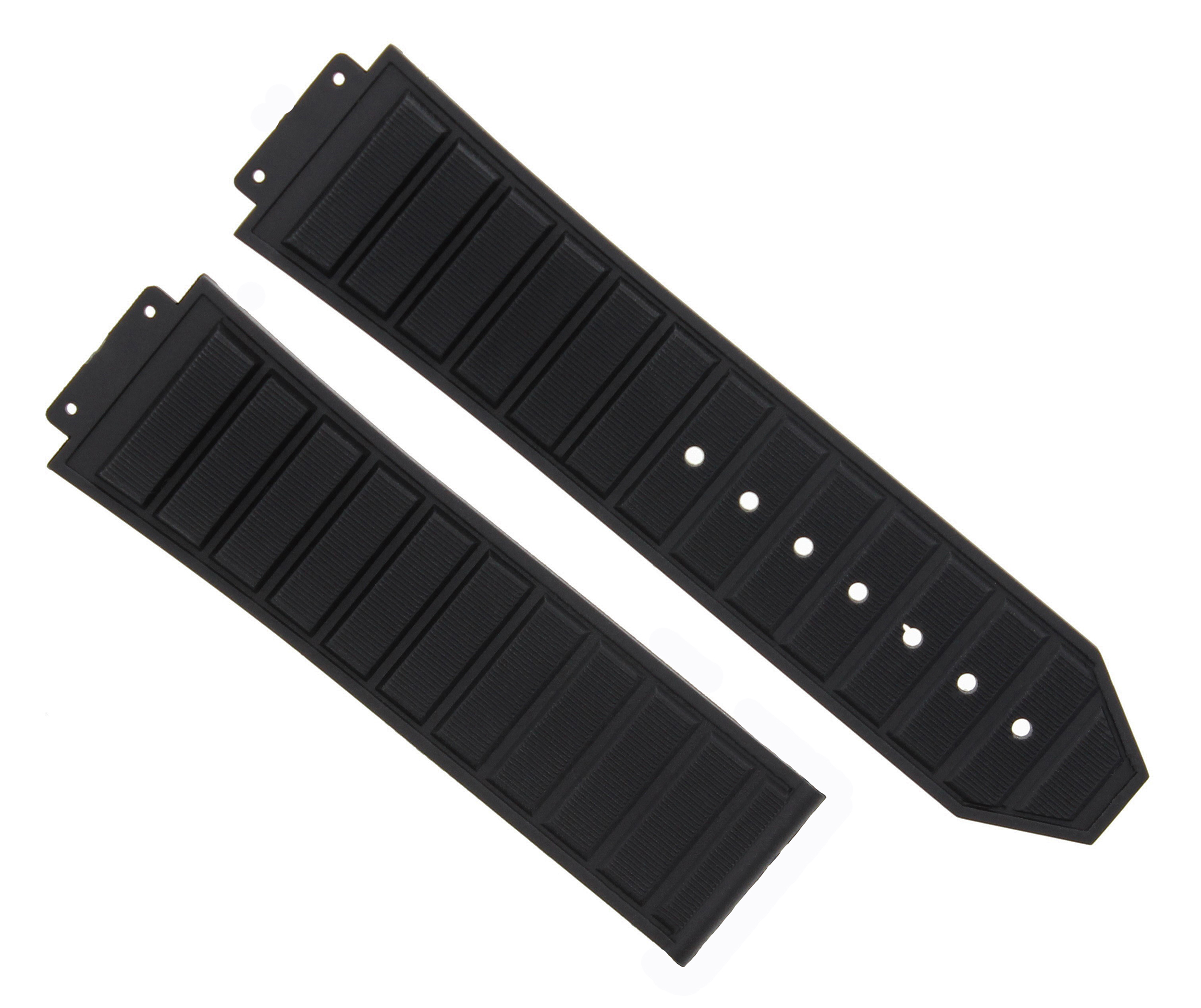 24MM RUBBER STRAP BAND DEPLOYMENT CLASP FOR H HUBLOT 4445MM BIG BANG