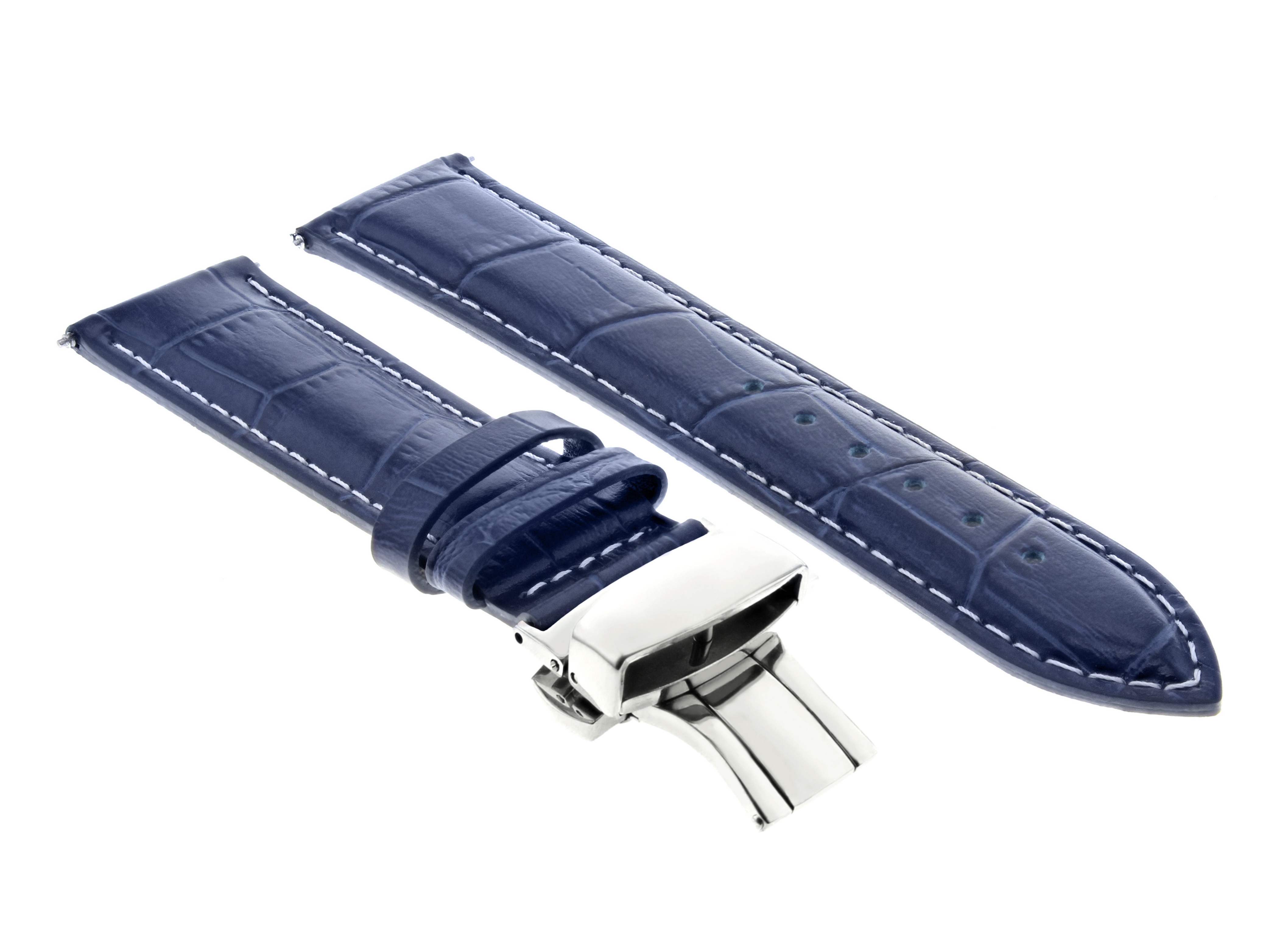 19MM LEATHER WATCH STRAP BAND FOR 