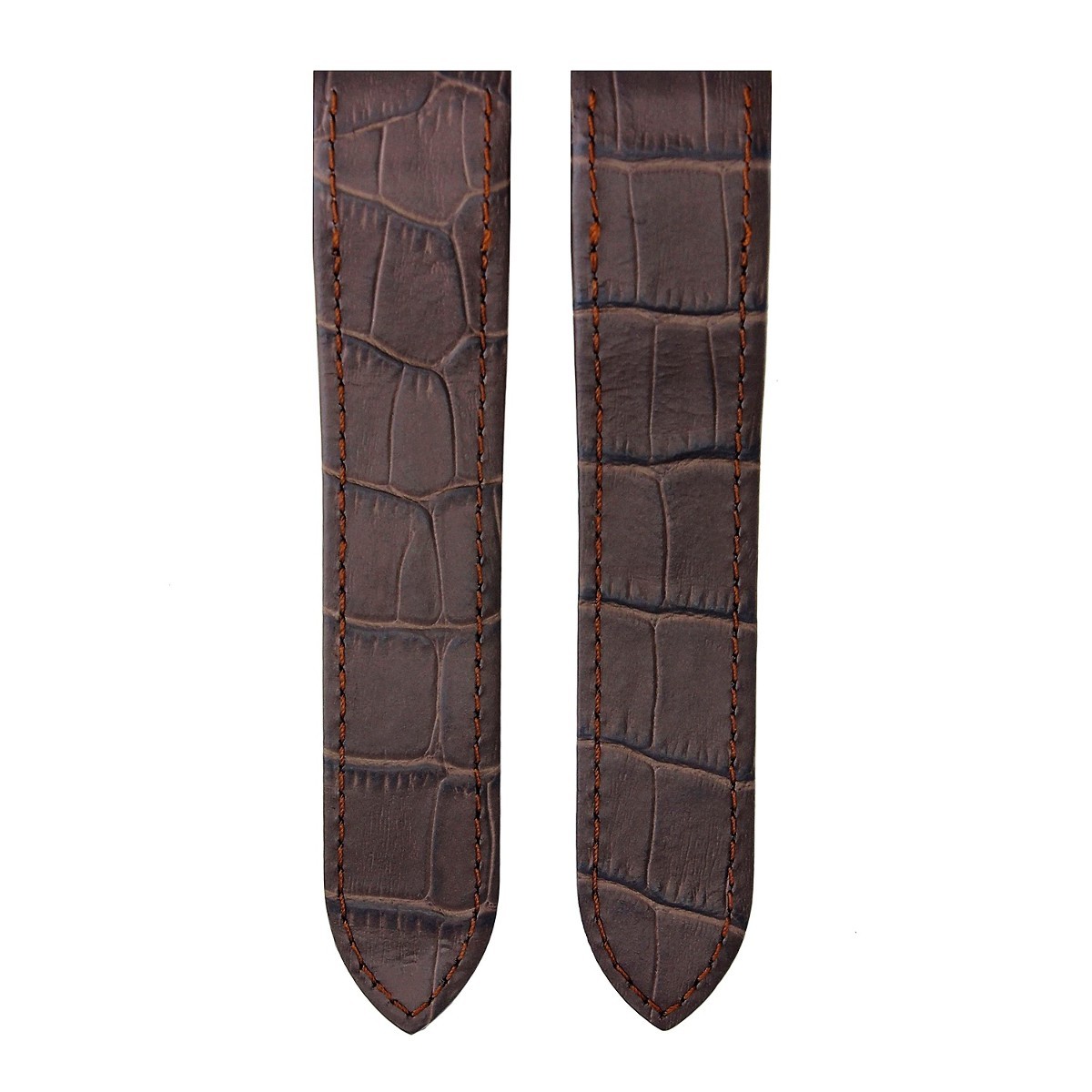 20MM LEATHER WATCH BAND STRAP GRAIN 