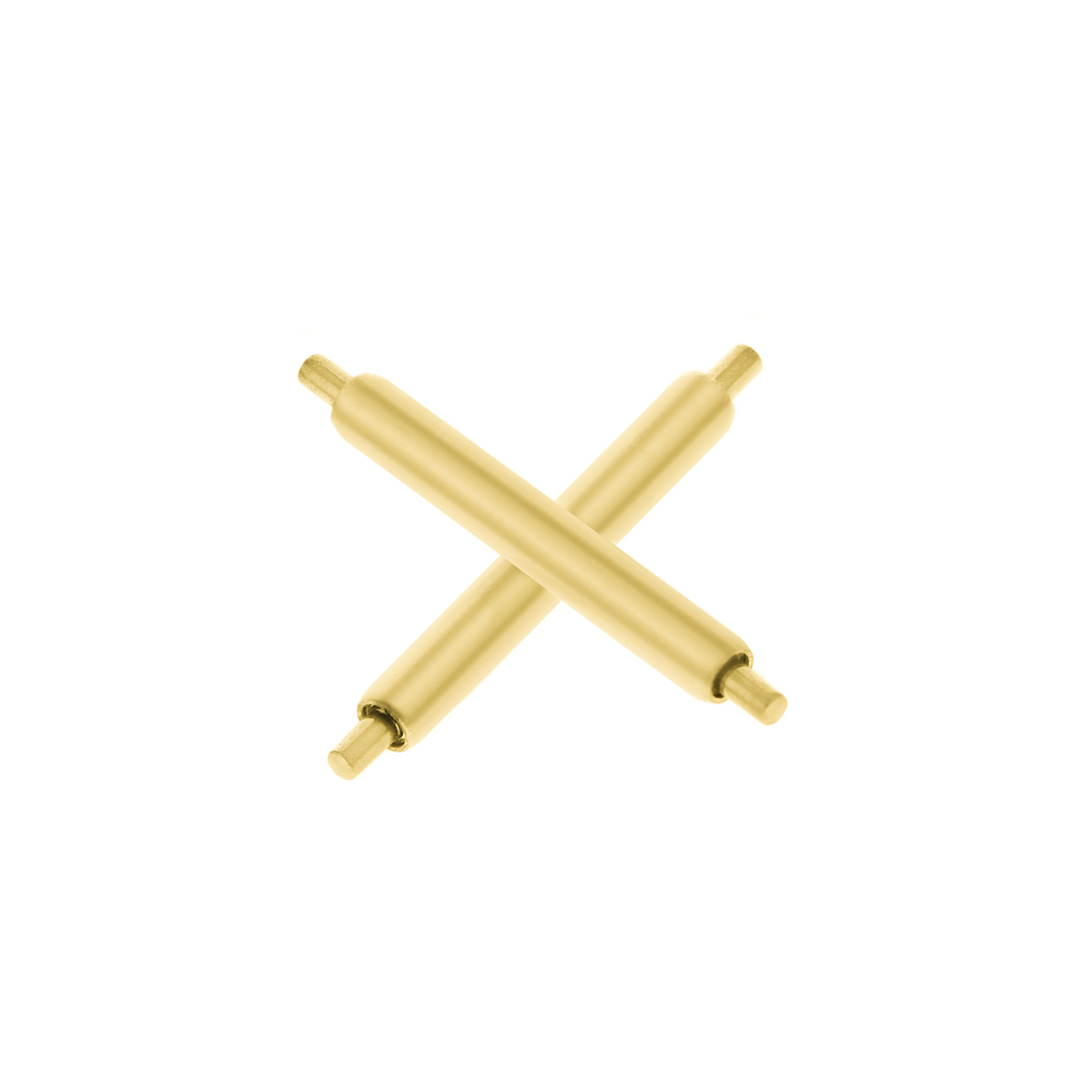 2 13MM GOLD SPRING BAR PIN FOR LADY 26MM ROLEX PRESIDENT 6916 6917 STRAP BAND Ewatchparts