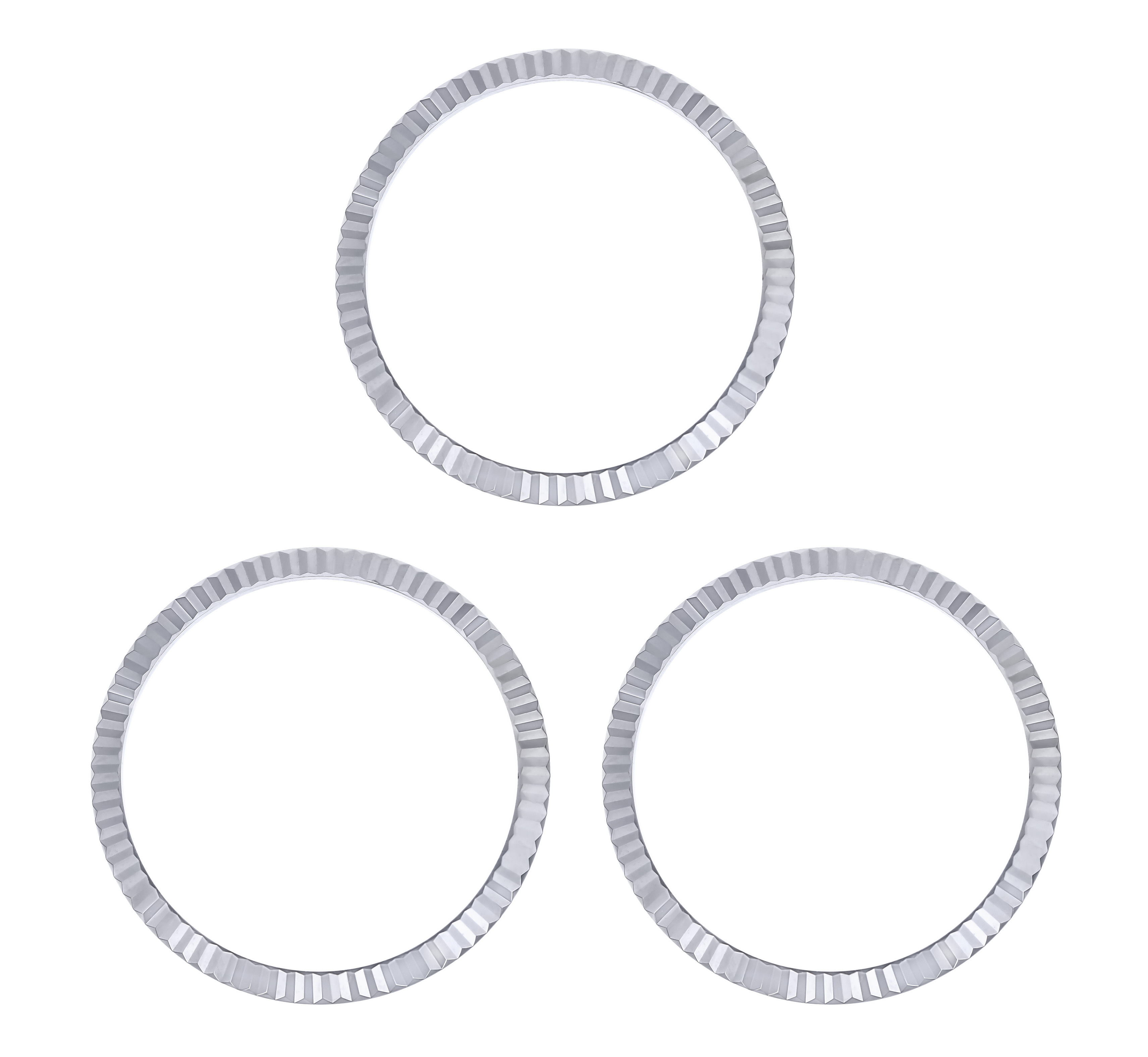 3 FLUTED BEZEL FOR 36MM ROLEX MEN DATEJUST 16013 16014 16200 16233