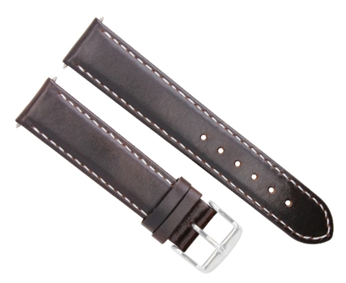 tissot 22mm leather strap