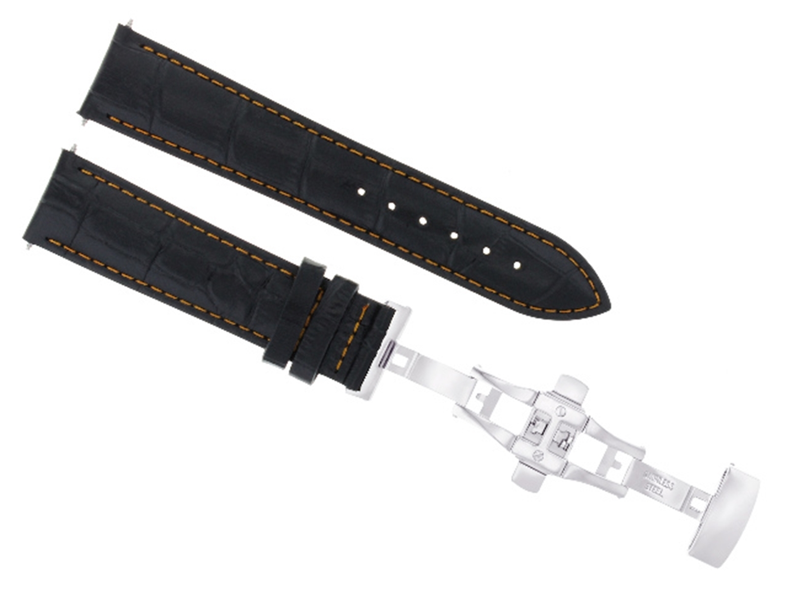 seiko black and orange watch