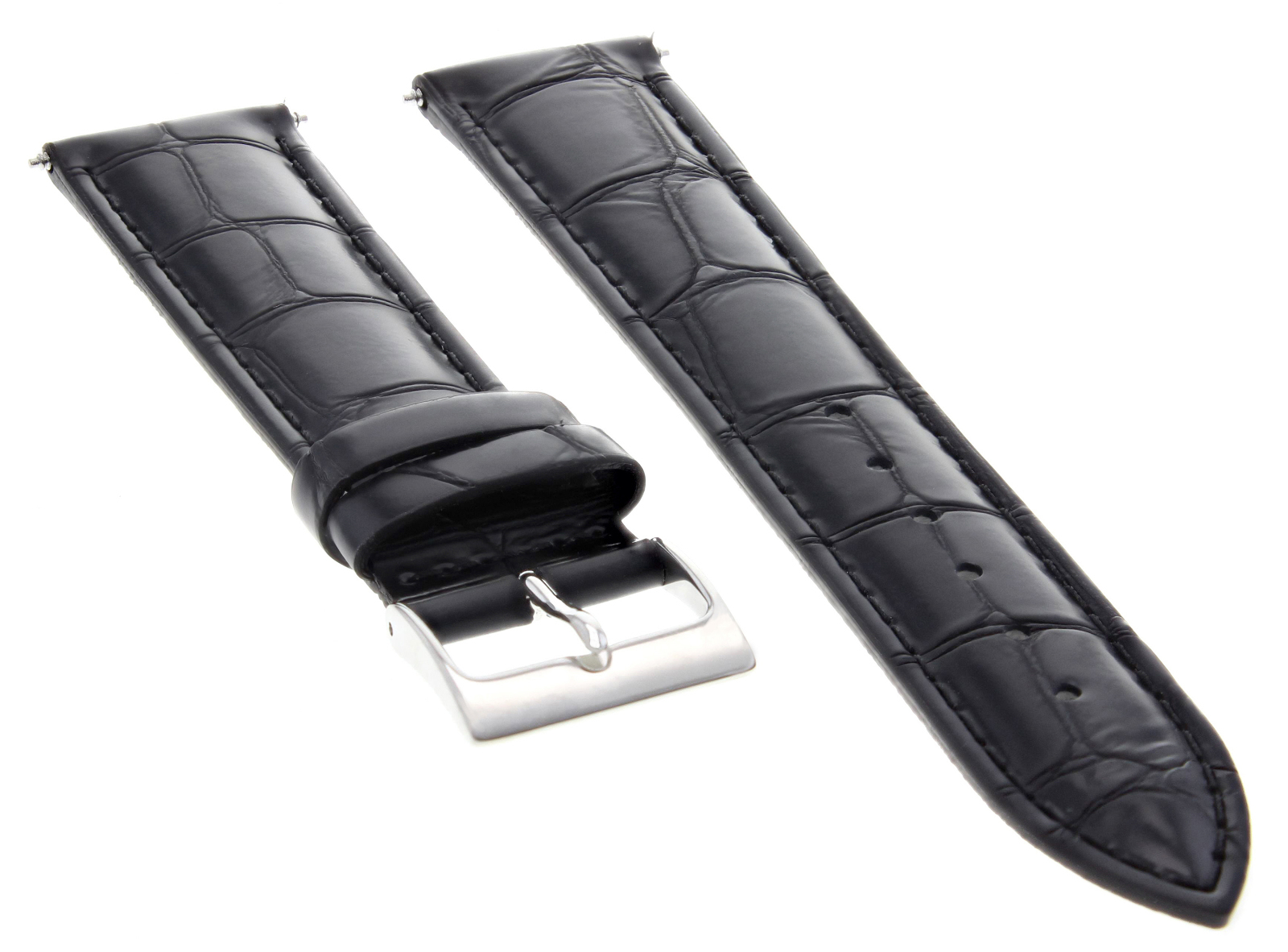 18MM LEATHER WATCH STRAP BAND FOR MENS PATEK PHILLIPE WATCH BRACELET