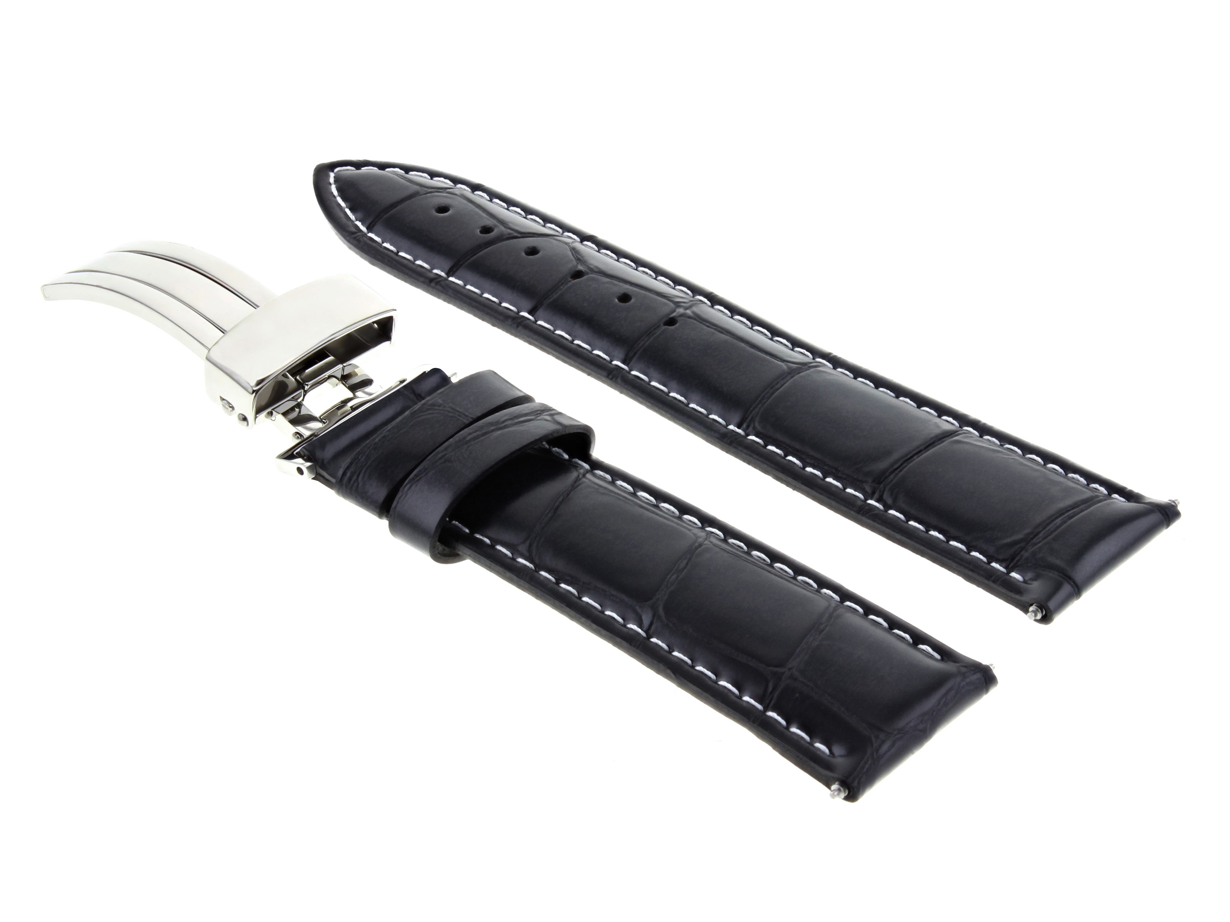 leather deployment strap