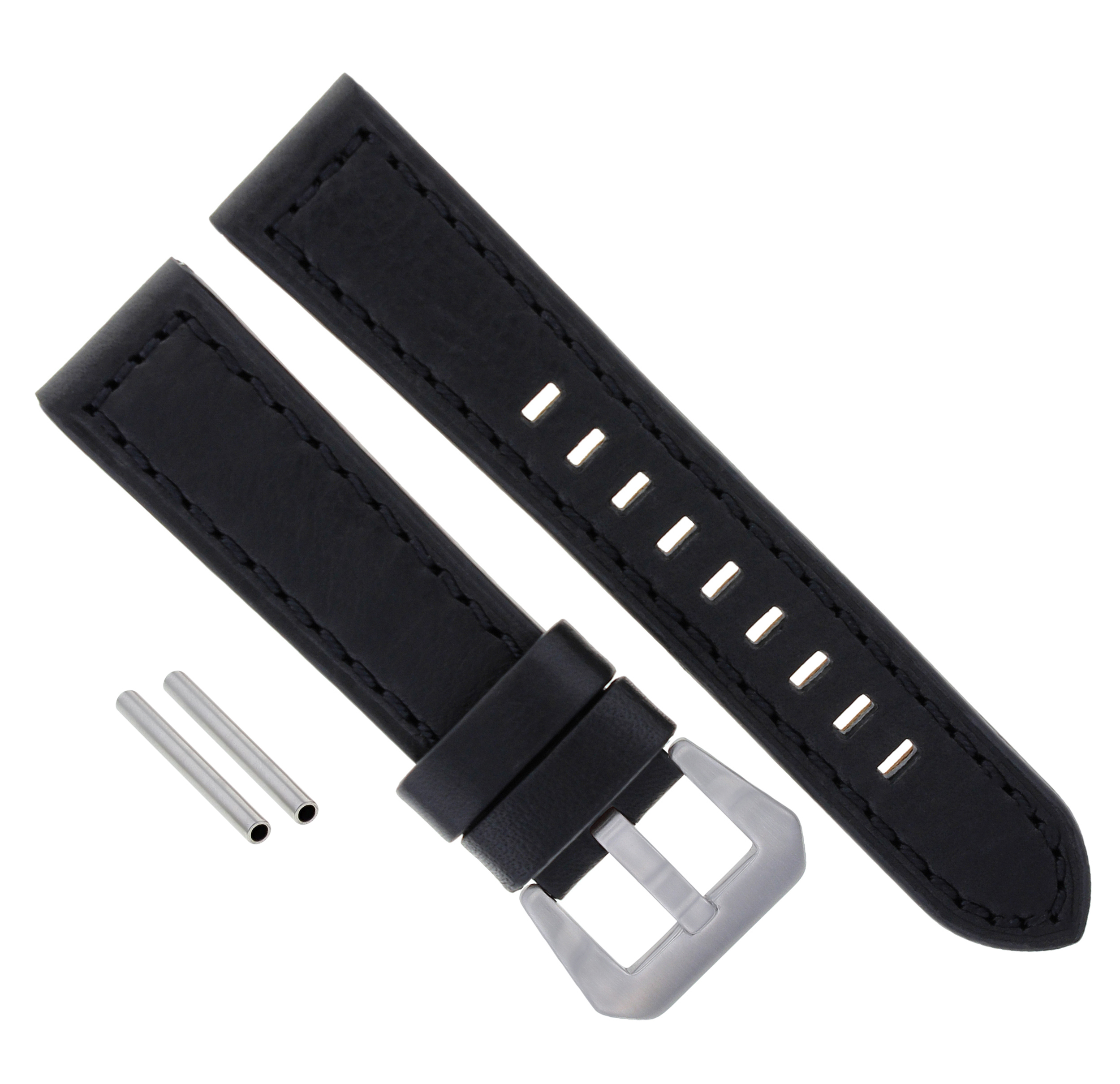 24MM BUFFALO LEATHER WATCH BAND STRAP FOR PAM 44MM PANERAI RADIOMIR