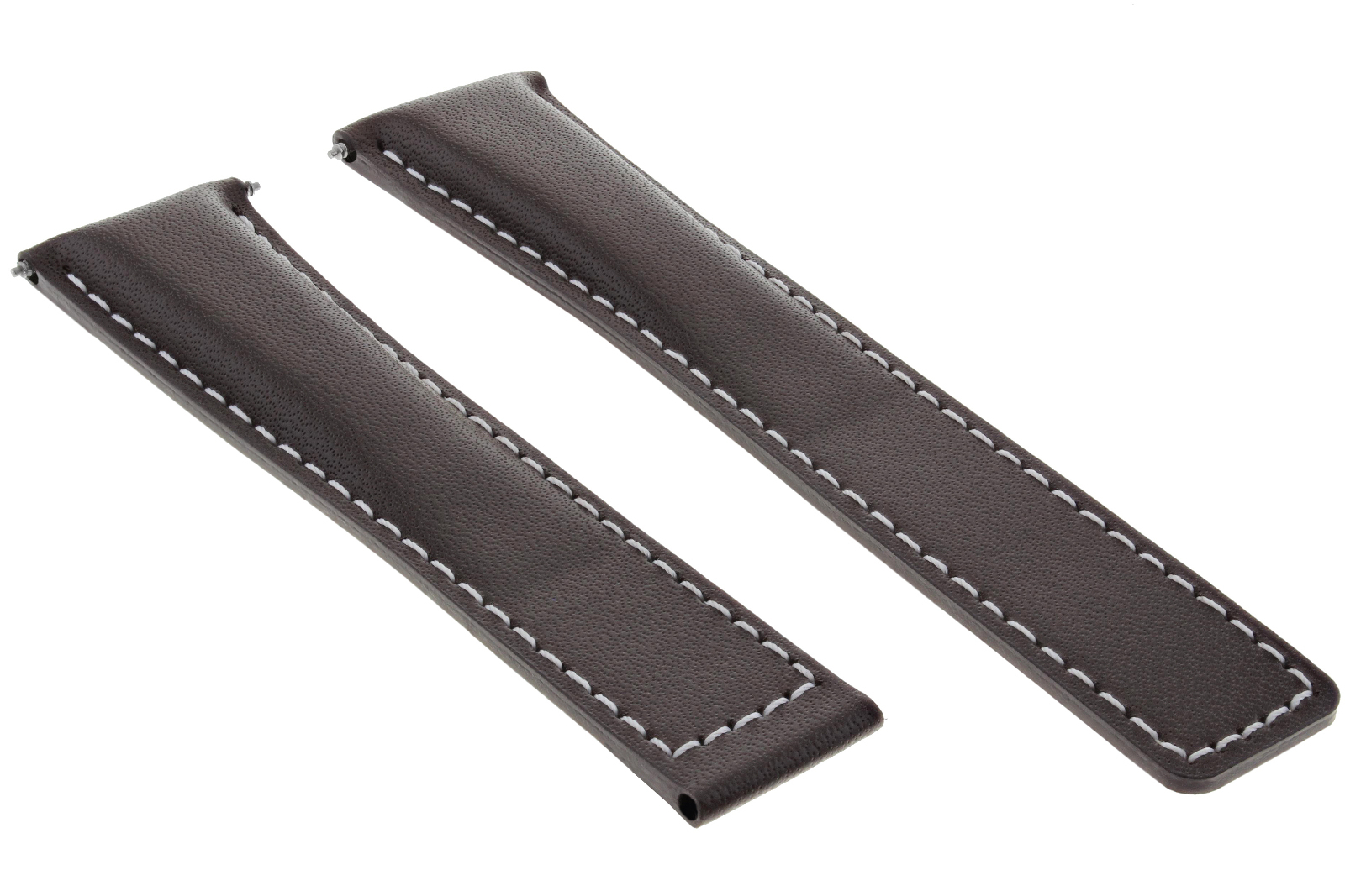 20MM LEATHER WATCH BAND STRAP DEPLOYMENT CLASP FOR TAG HEUER CARRERA