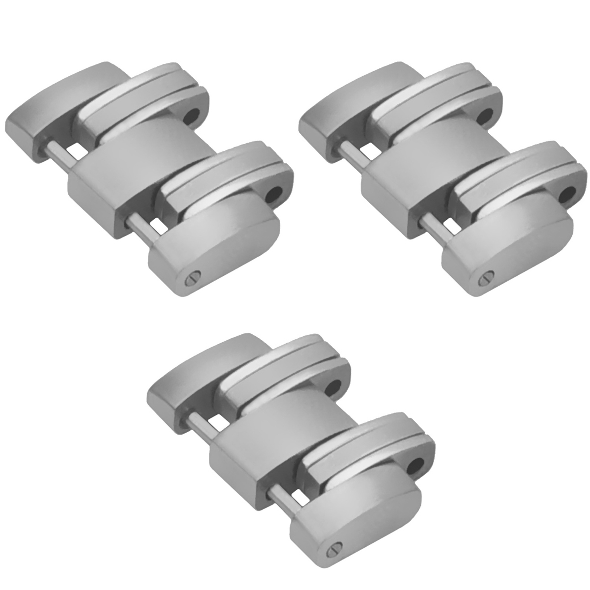 3 WATCH BAND LINK FOR OMEGA SEAMASTER OCEAN 20MM LUG 4MM THICK S