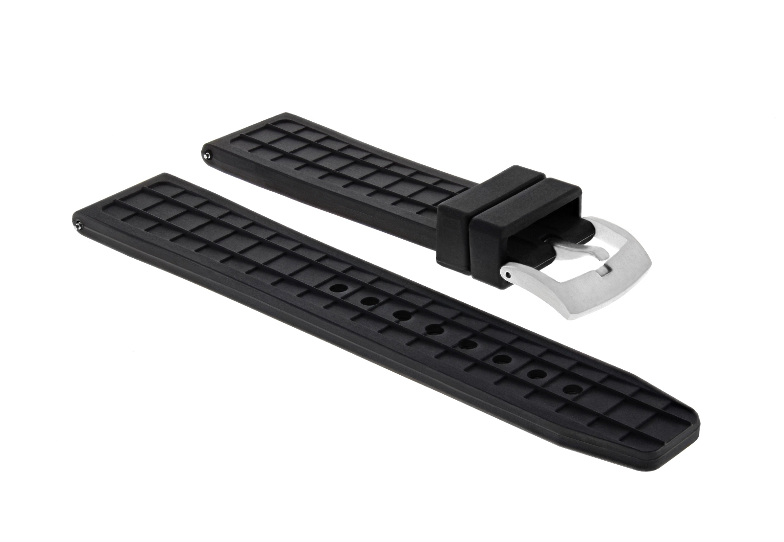 22MM RUBBER DIVER WATCH BAND STRAP FOR BREITLING NAVITIMER PILOT