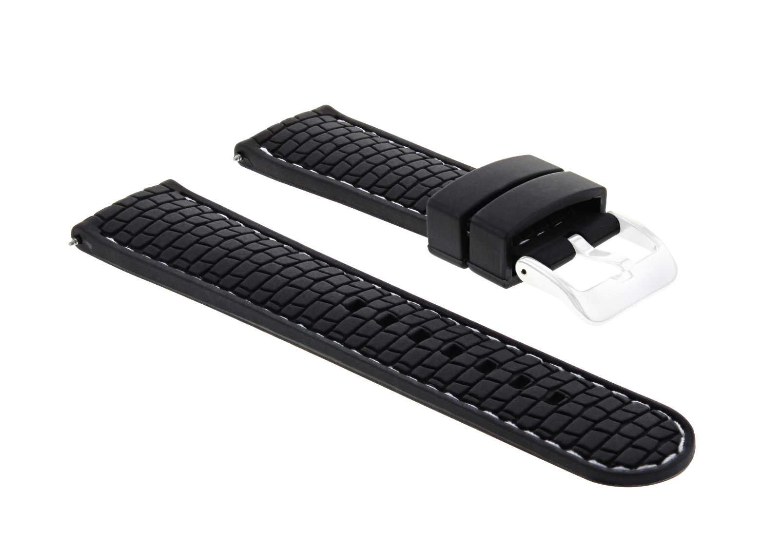 22MM RUBBER STRAP BAND FOR 45-45.5MM 