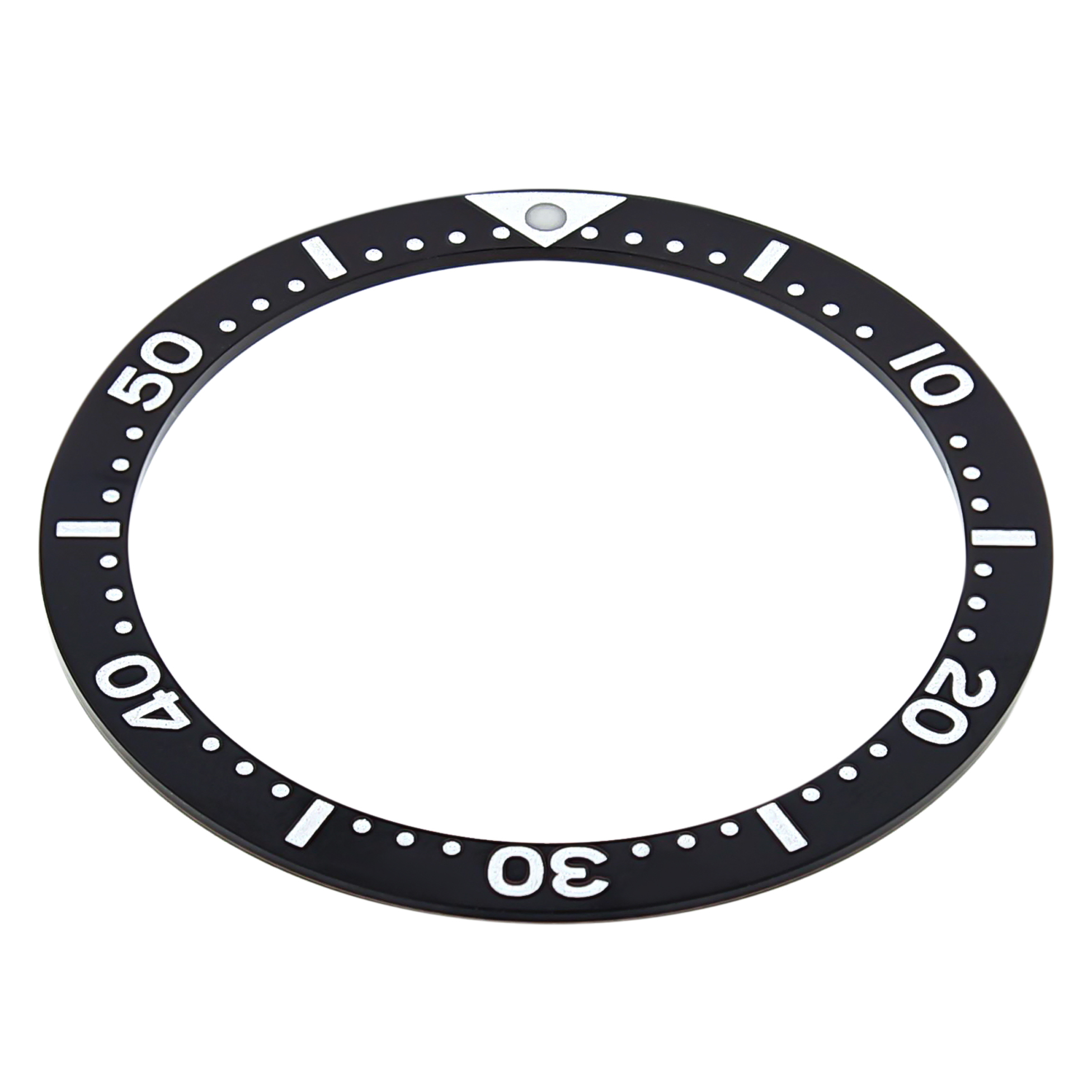 REPLACEMENT BEZEL INSERT FOR SEIKO DIVER WATCH BLACK Ewatchparts