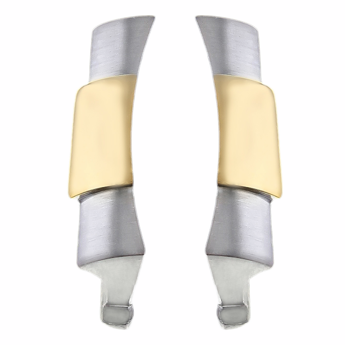 CUSTOM STRAP END LINK FOR ROLEX SPORTS SUBMARINER 116510 116710 116100 TWO  TONE | Ewatchparts