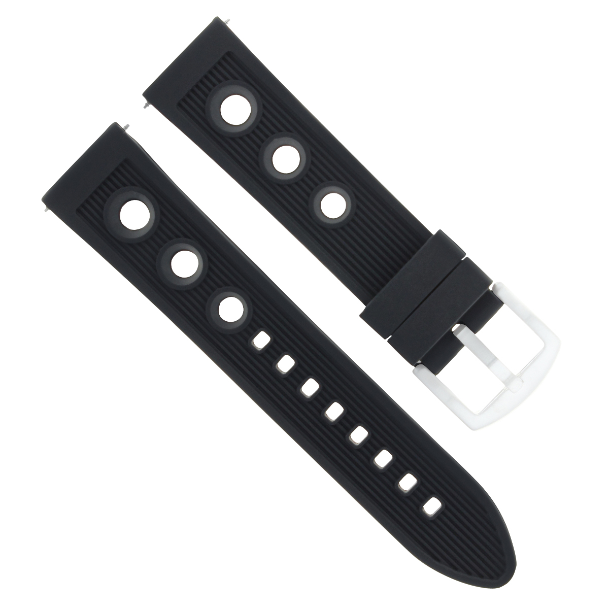 20MM RUBBER DIVER WATCH BAND STRAP FOR BREITLING SUPEROCEAN ABYSS