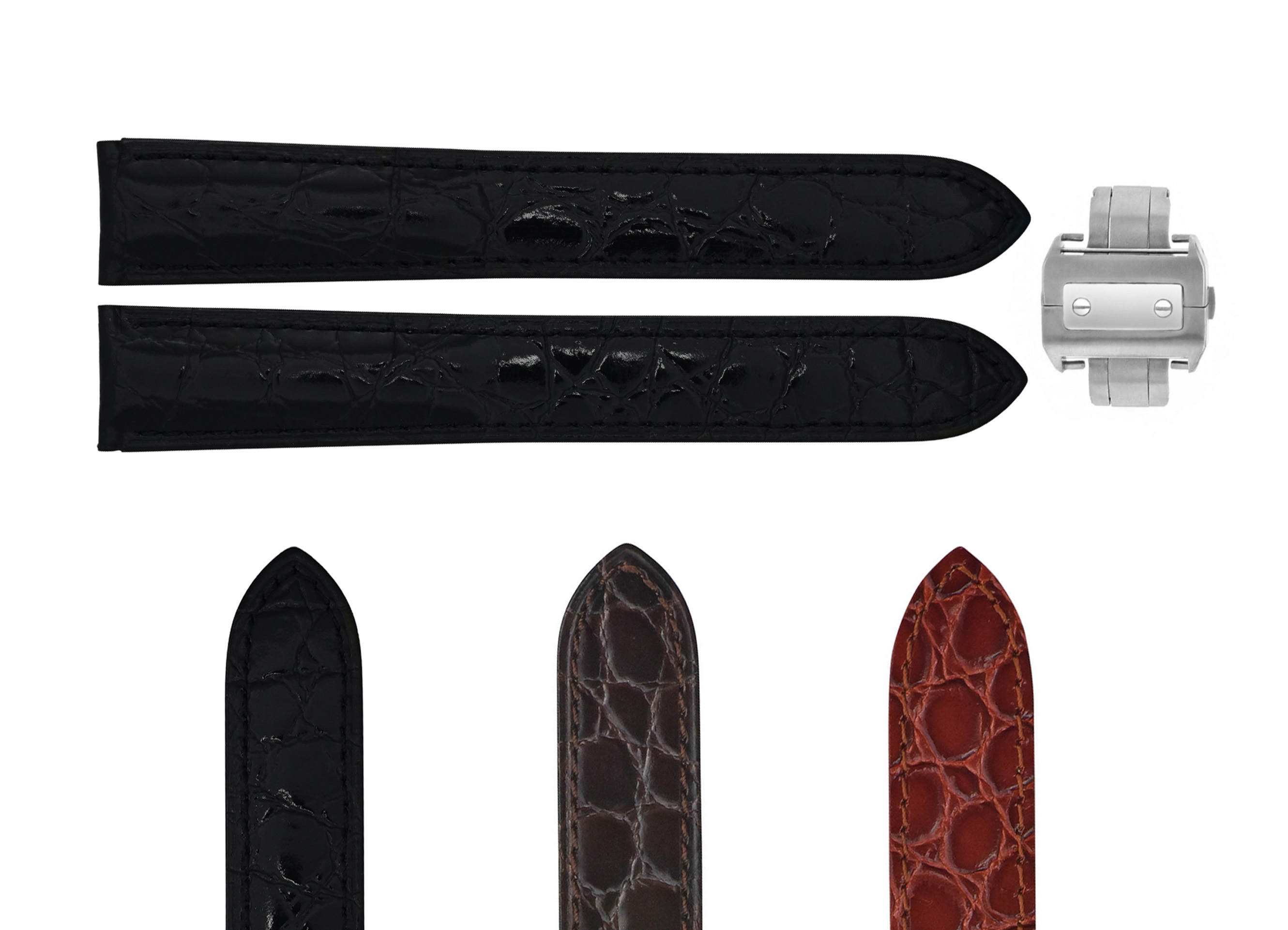 cartier tank deployment buckle