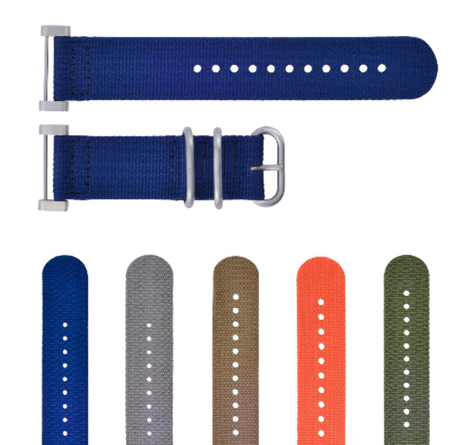 NEW SUUNTO CORE NYLON DIVER WATCH BAND STRAP WITH LUGS ADAPTER SET 3