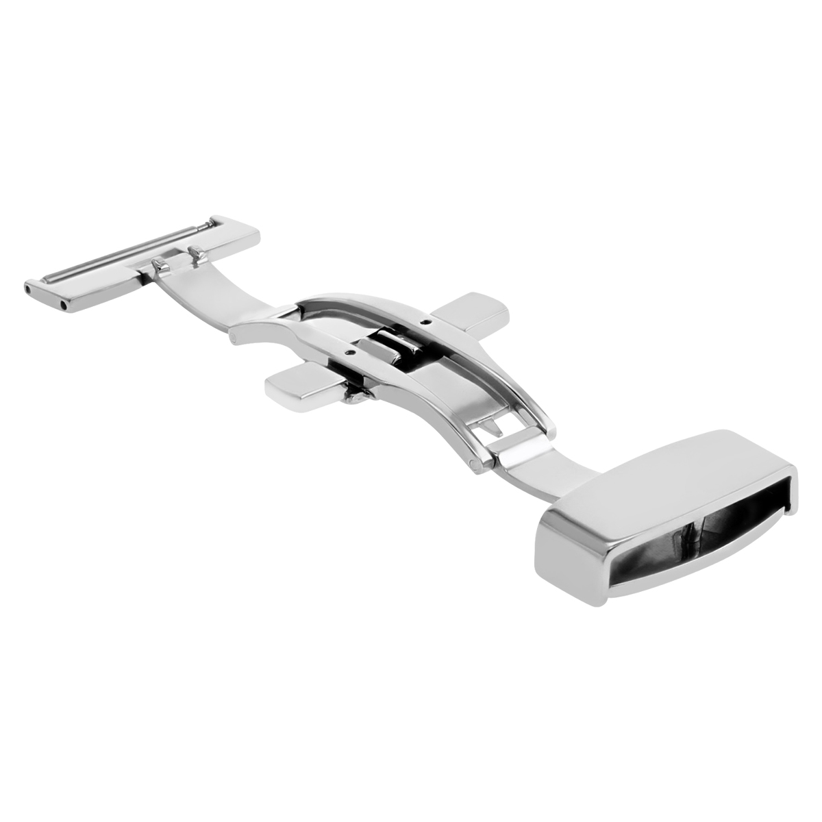 1424MM BUTTERFLY LEATHER STRAP BAND DEPLOYMENT CLASP FOR TISSOT