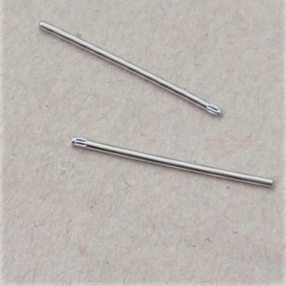 10 PCS 1MM KNURLED PIN FOR WATCH BAND BRACELET STAINLESS STEEL 14MM eBay