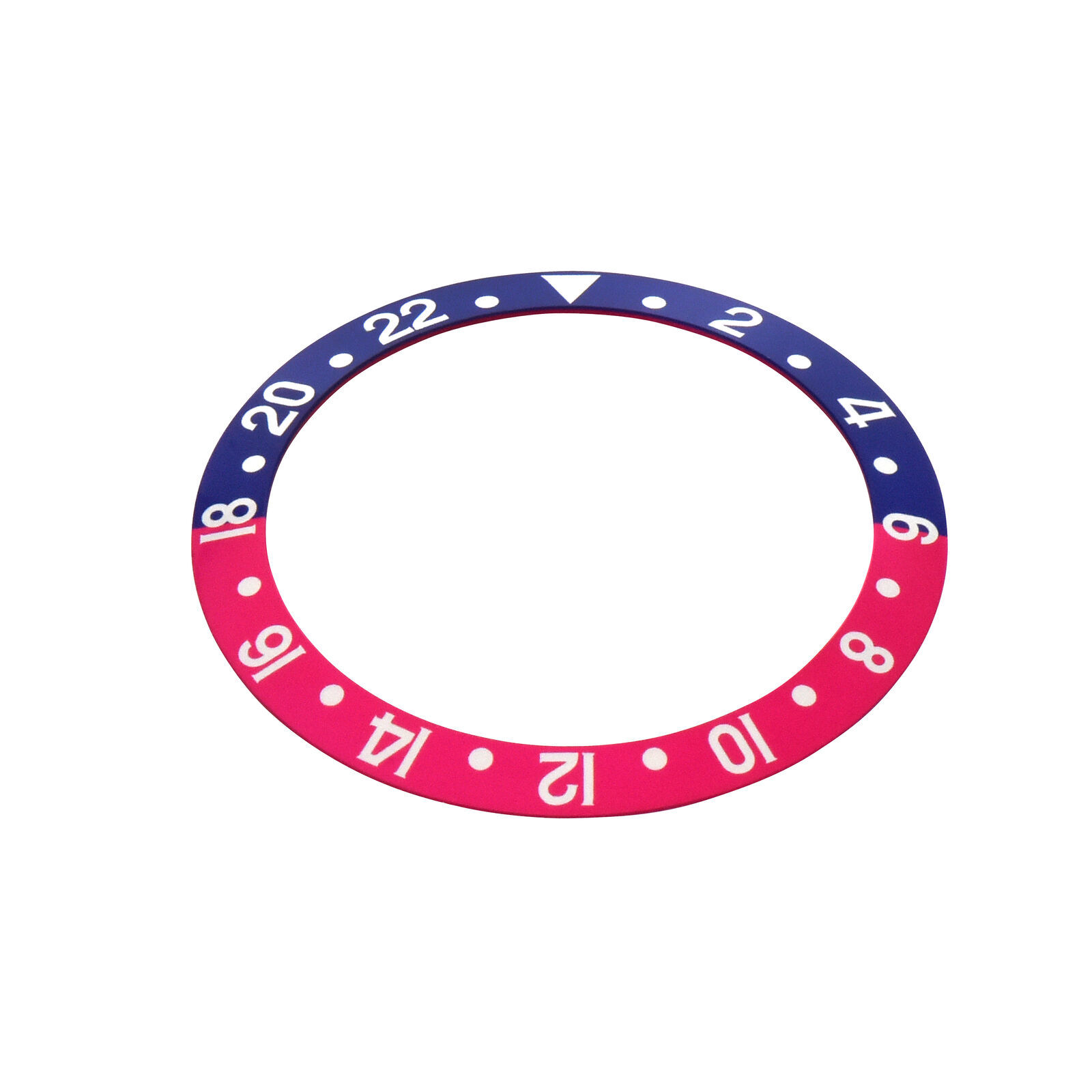 BEZEL INSERT FOR ROLEX GMT 16700 16718 16760 FUCHSIIA BLUE RED/PINKISH |  Ewatchparts