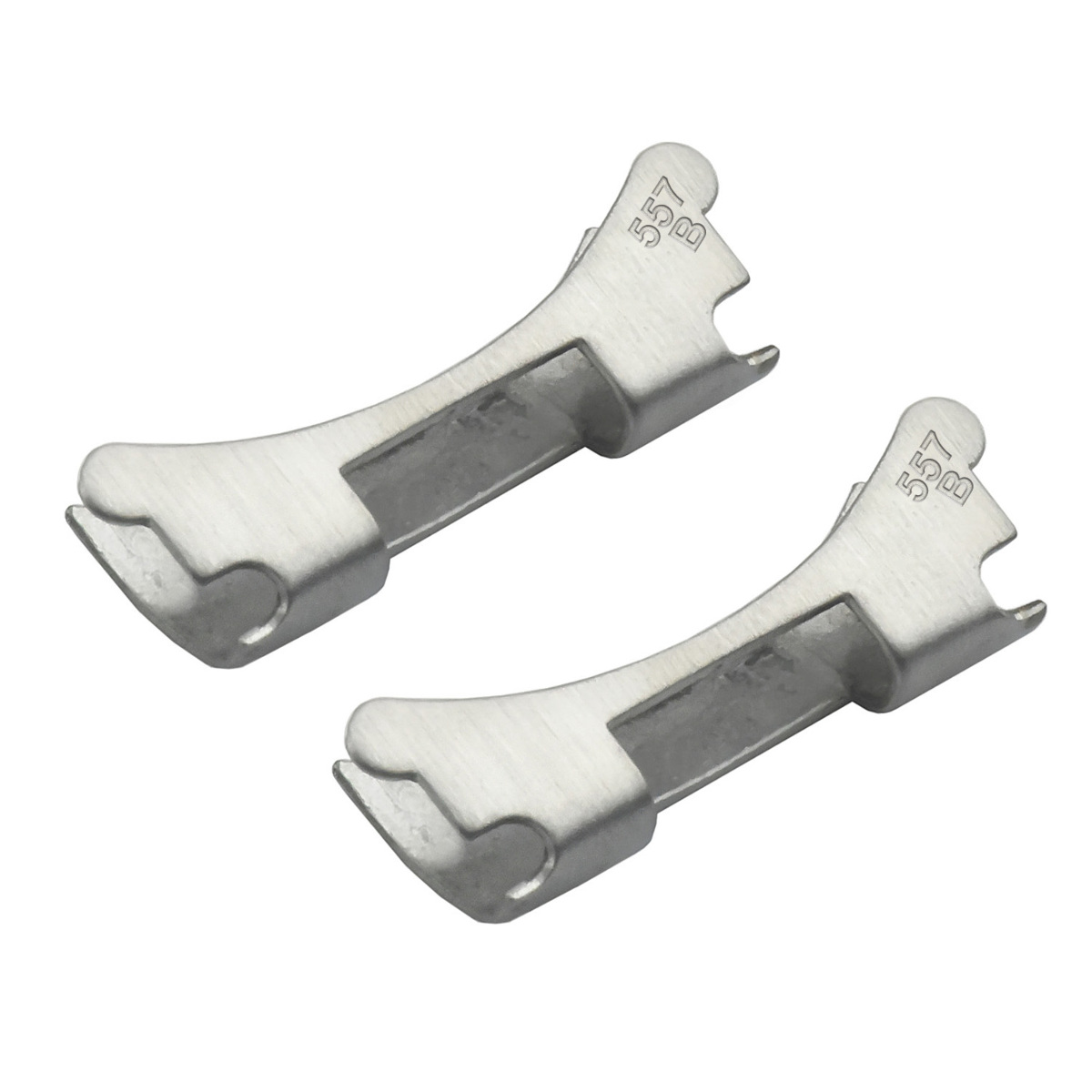 2 PC 557 B END PIECE LINK FOR 34MM ROLEX AIRKING 14000 78350 OYSTER BAND  19MM | Ewatchparts