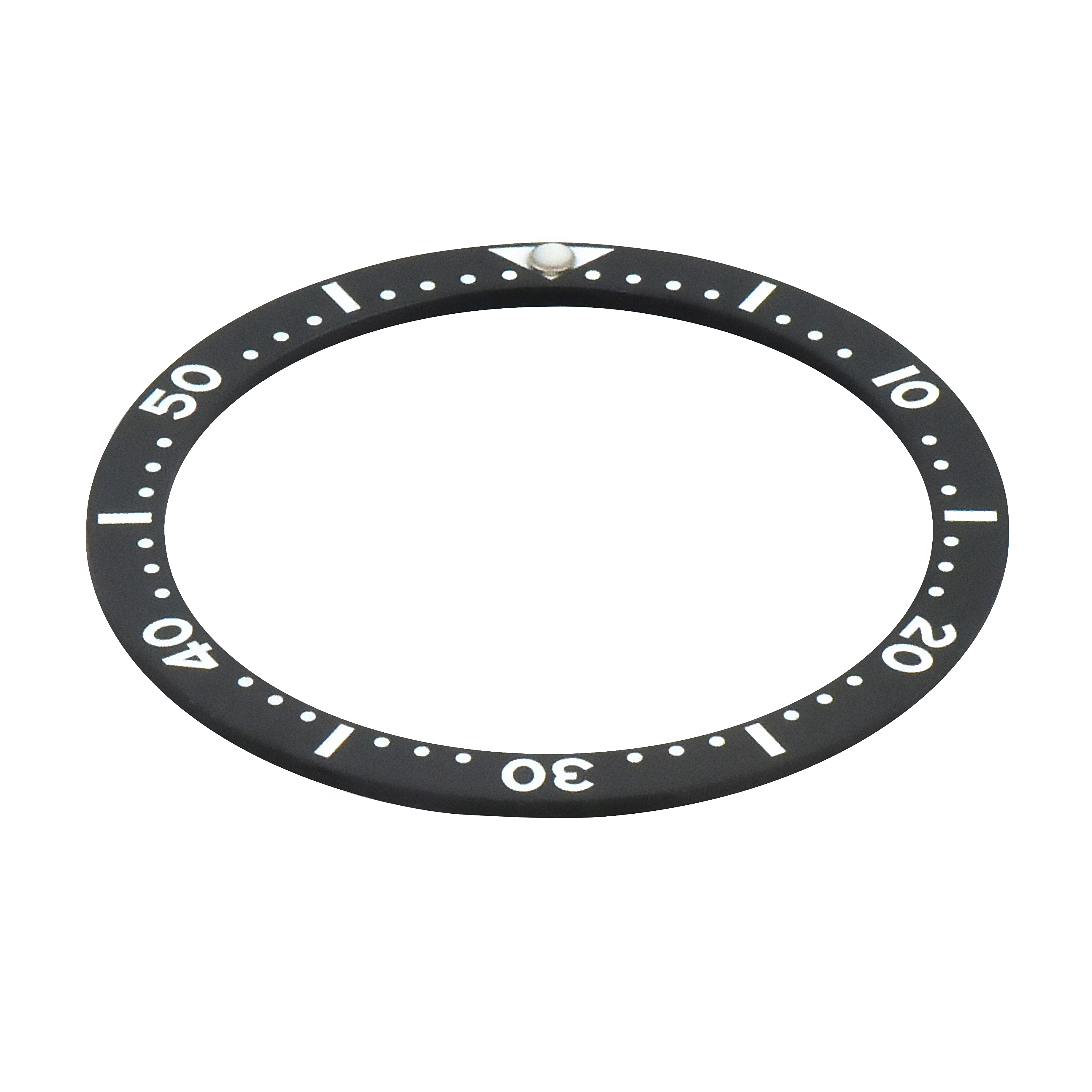 WATCH BEZEL INSERT FOR SEIKO 6105 8000 WATCH 37MM X 31.5MM BLACK