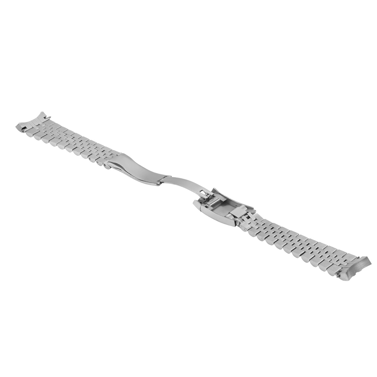 JUBILEE WATCH BAND SOLID LINK FOR ROLEX DATEJUST NEW LOCK CLASP 21MM