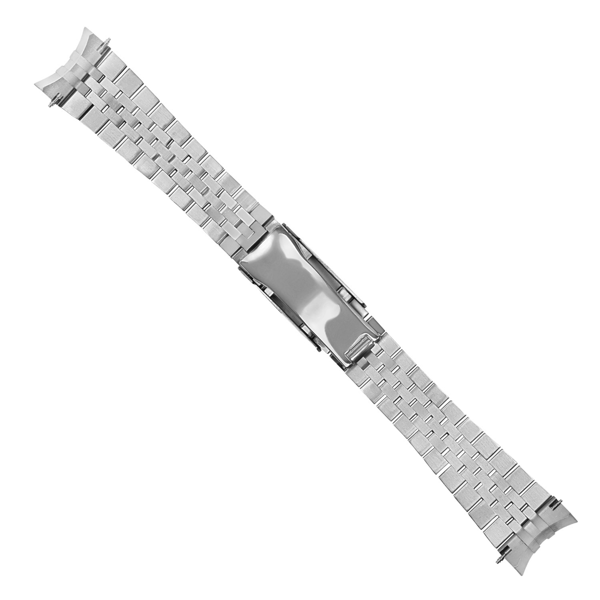 JUBILEE WATCH BAND SOLID LINK FOR ROLEX DATEJUST NEW LOCK CLASP 21MM