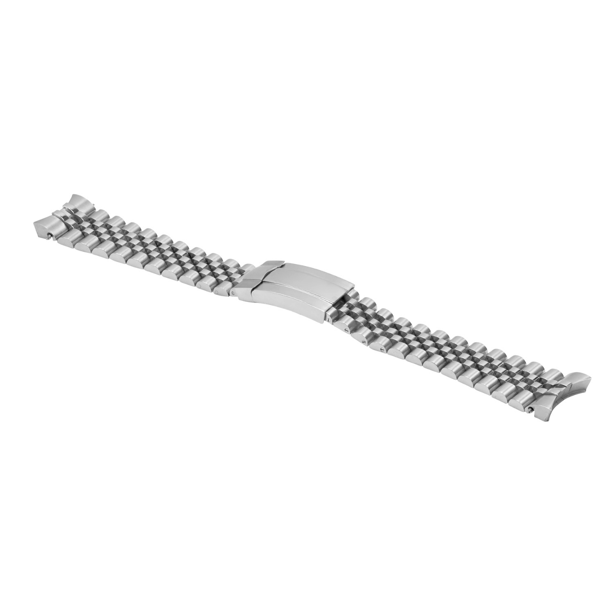 JUBILEE WATCH BAND SOLID LINK FOR ROLEX DATEJUST NEW LOCK CLASP 21MM