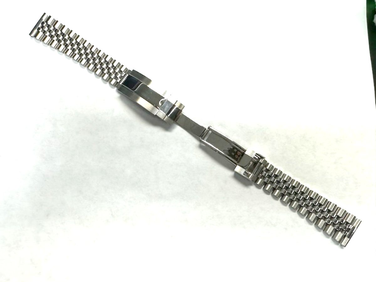 19MM JUBILEE WATCH BAND FOR SEIKO DIVER SARB 033 GLIDE LOCK