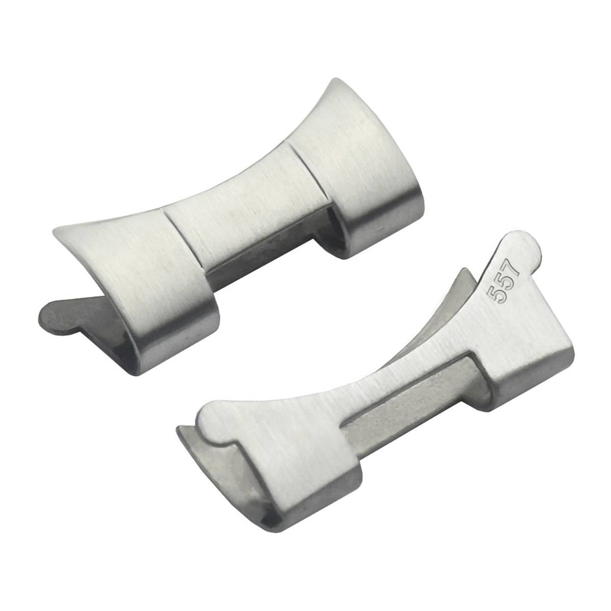 2 557 END PIECE LINK OYSTER WATCH BAND FOR 34MM ROLEX 15200 WATCH