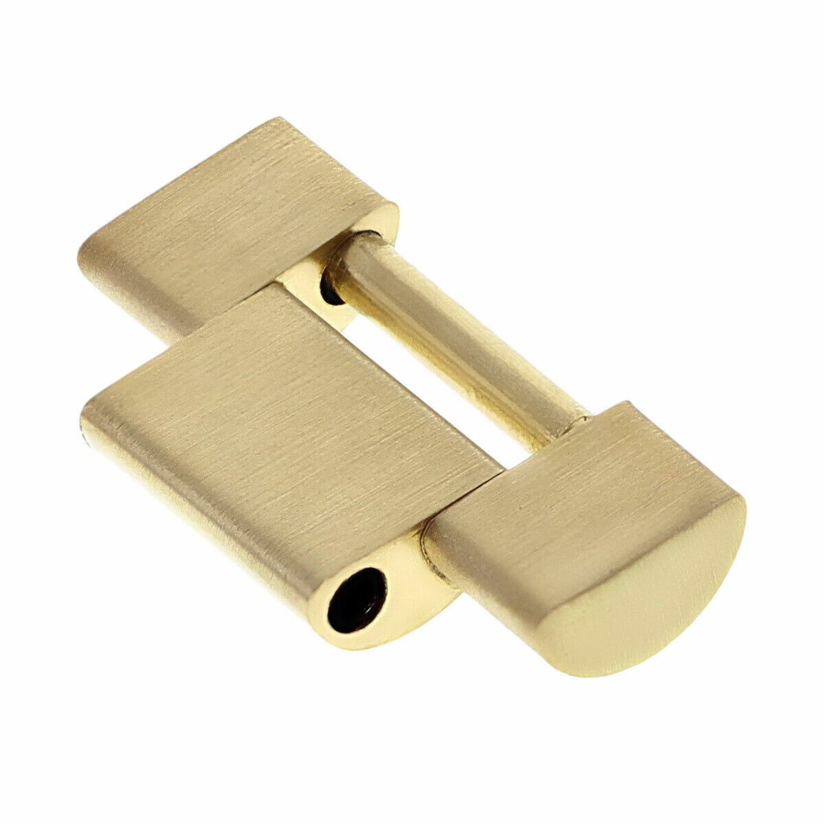 16MM MENS 18K YELLOW GOLD PRESIDENT STYLE WATCH BAND EXTENSION LINK FOR