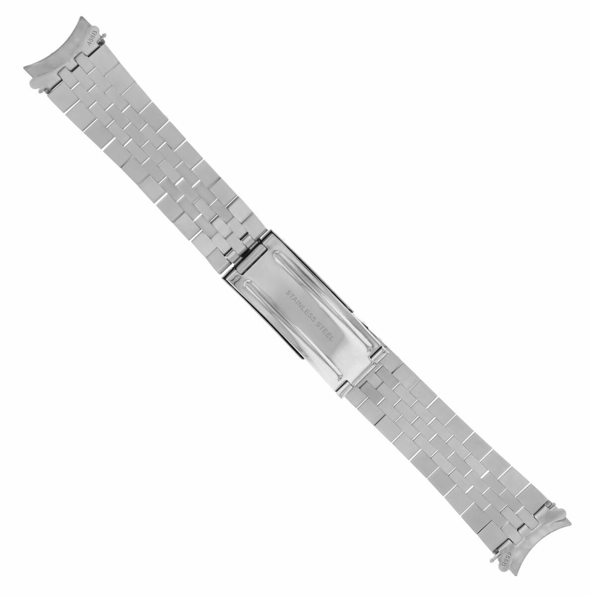 19MM STAINLESS STEEL JUBILEE WATCH BAND FOR ROLEX 34MM DATE 15000