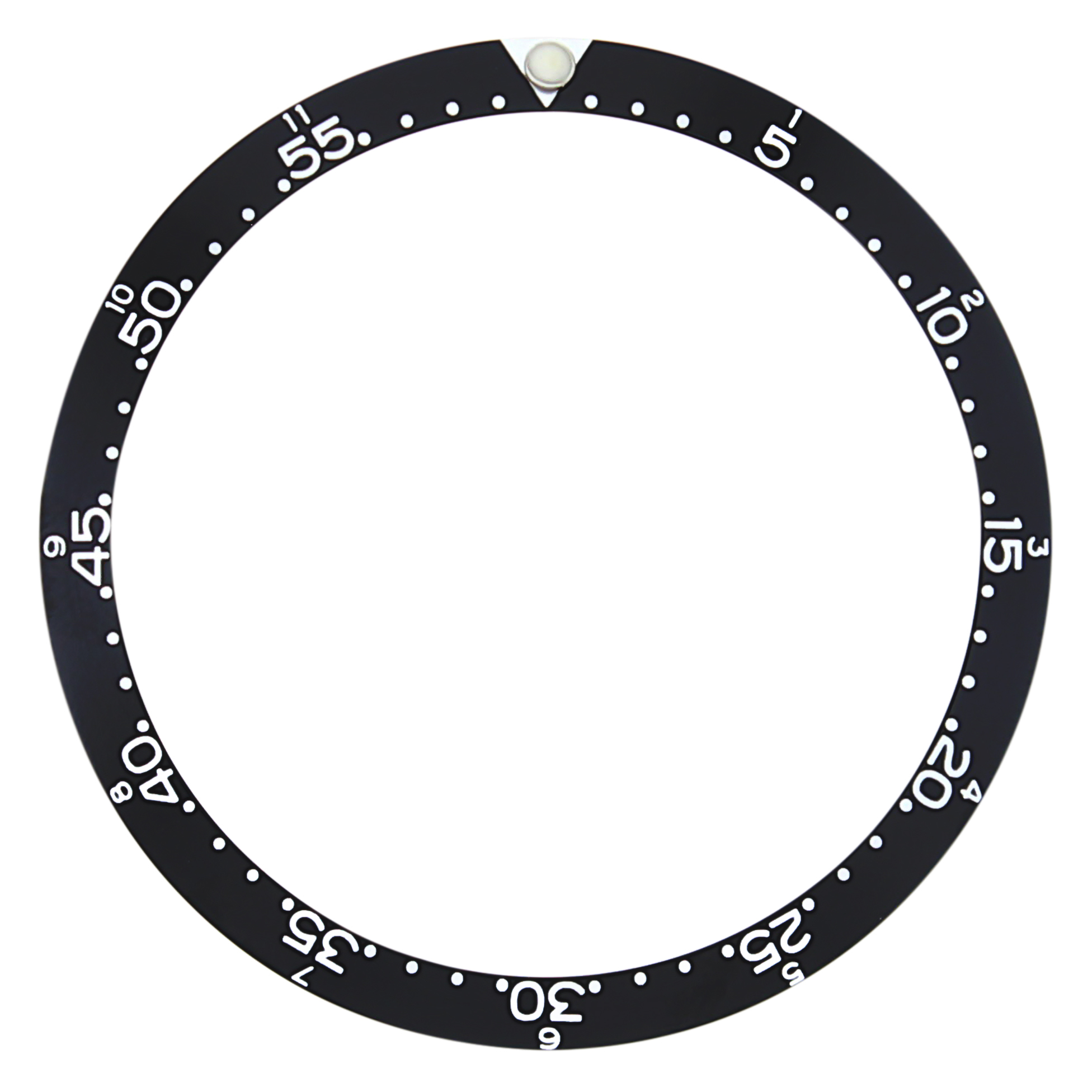 REPLACEMENT BEZEL INSERT BLACK FLAT FOR WATCH 39MM X 32.50MM eBay