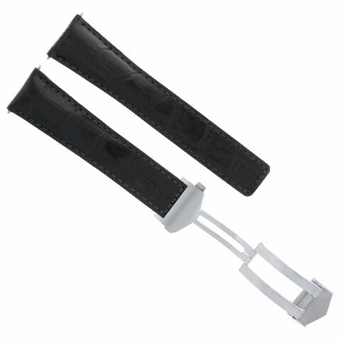 19MM LEATHER WATCH BAND STRAP FOR TAG HEUER 6000 WH1111-K WH1151-K1 F1 BLACK WS