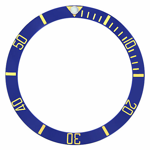 BEZEL INSERT CERAMIC FOR 40MM INVICTA 8926OB 21719 8928OB BLUE