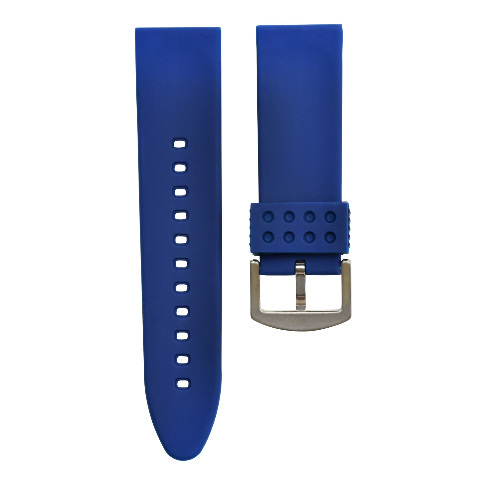 SOMKB Cinturino di ricambio in gomma siliconica da 21 mm per Rolex DEEPSEA Sea-Dweller 126660 blu nero cinturino sportivo subacqueo strumenti gratuiti, 20mm, agata