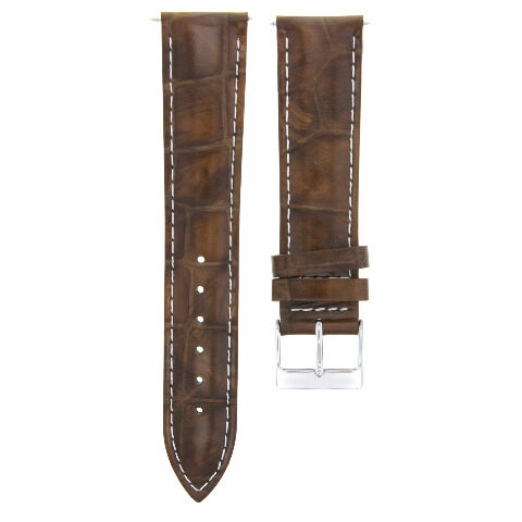 17 MM-18 MM-19 MM--20 MM LEDER UHRENBAND ARMBAND FÜR TUDOR WEISSER STICH - Bild 21 von 41