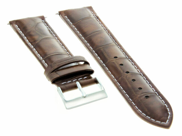 17 MM-18 MM-19 MM--20 MM LEDER UHRENBAND ARMBAND FÜR TUDOR WEISSER STICH - Bild 22 von 41