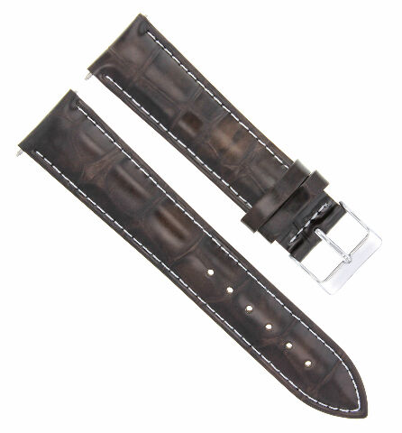 17 MM-18 MM-19 MM--20 MM LEDER UHRENBAND ARMBAND FÜR TUDOR WEISSER STICH - Bild 24 von 41