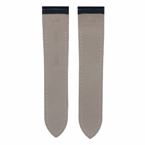 20-23-24.5MM LEATHER WATCH BAND STRAP FOR CARTIER SANTOS 100 XL CHRONOGRAPH - Picture 15 of 93