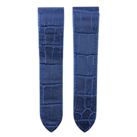 20-23-24.5MM LEATHER WATCH BAND STRAP FOR CARTIER SANTOS 100 XL CHRONOGRAPH - Picture 25 of 93
