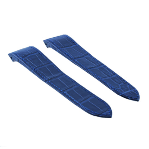 20-23-24.5MM LEATHER WATCH BAND STRAP FOR CARTIER SANTOS 100 XL CHRONOGRAPH - Picture 26 of 93