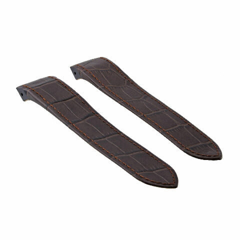 20-23-24.5MM LEATHER WATCH BAND STRAP FOR CARTIER SANTOS 100 XL CHRONOGRAPH - Picture 83 of 93